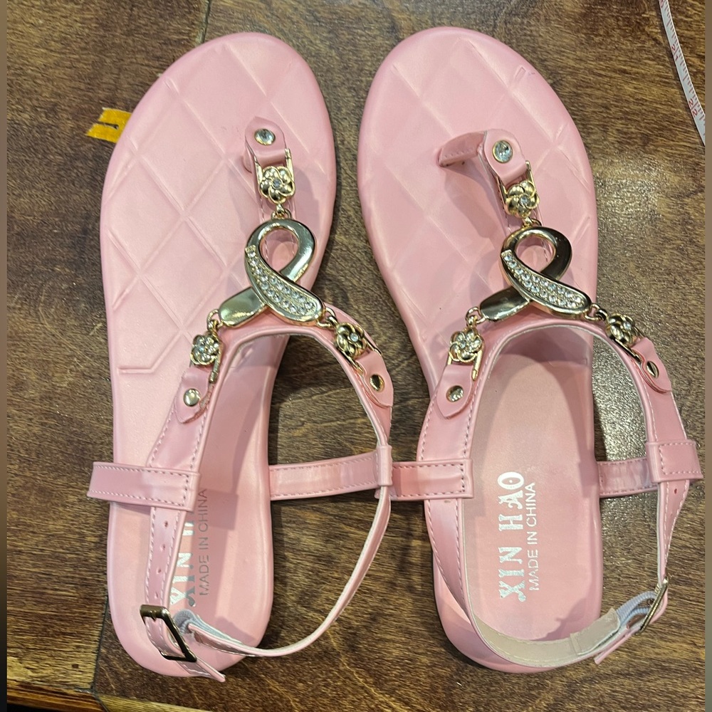 Breast Cancer Sandals free with $30 purchase